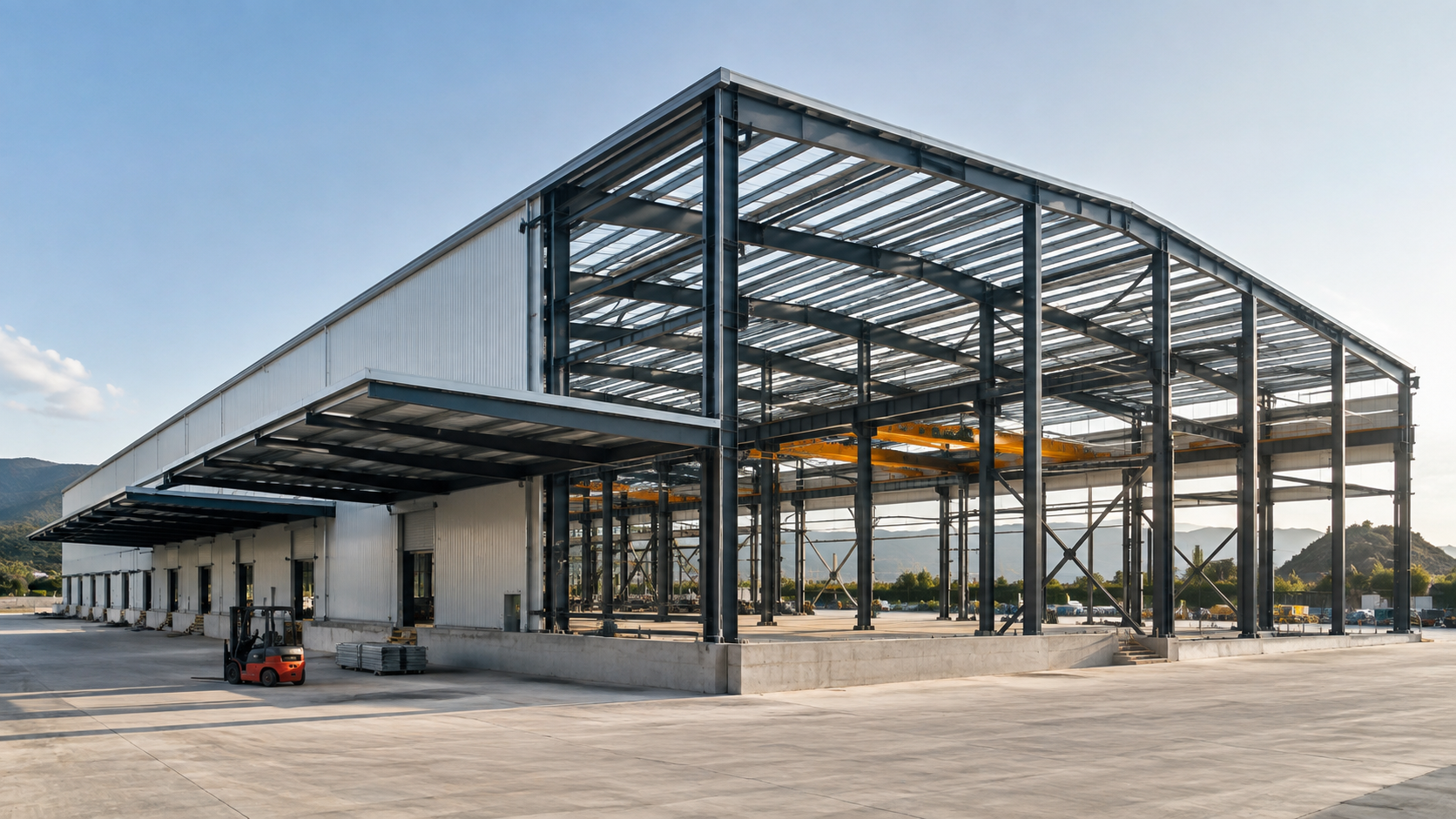 Endüstriyel yapı & fabrika